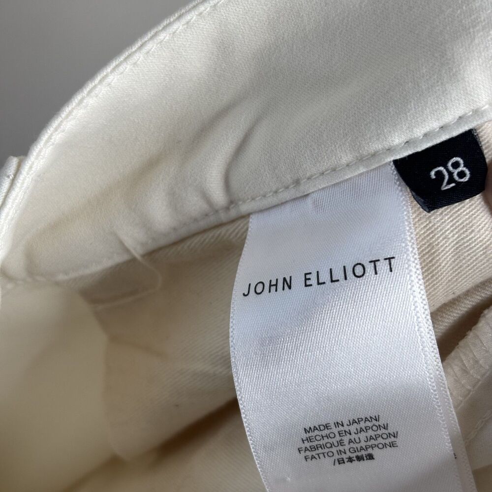 John Elliott Riley Low Rise Utility Boot Jeans - Picture 2 of 8